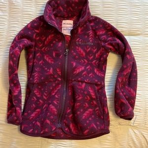 Columbia girls fleece jacket